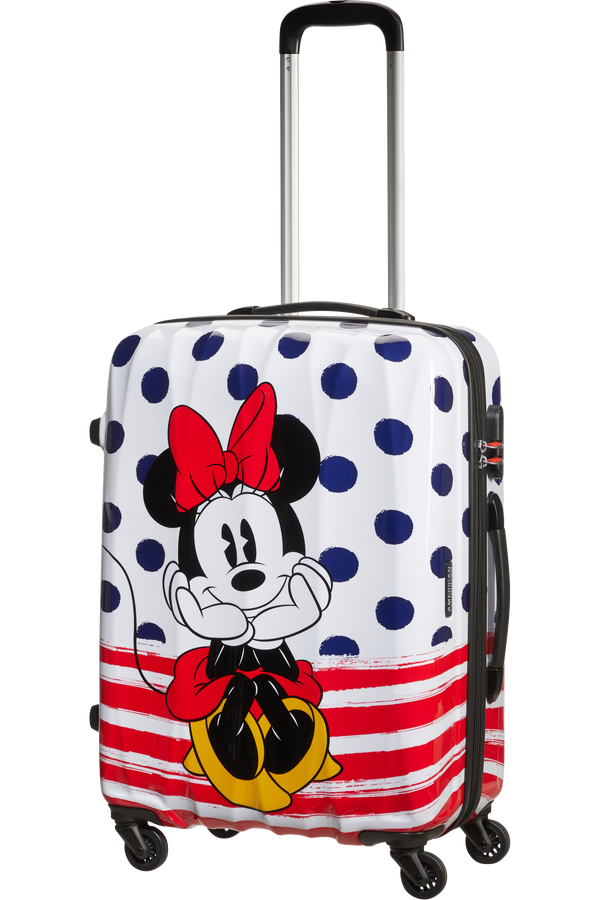 American Tourister Disney Legends Spinner 65cm  Minnie Blue Dots
