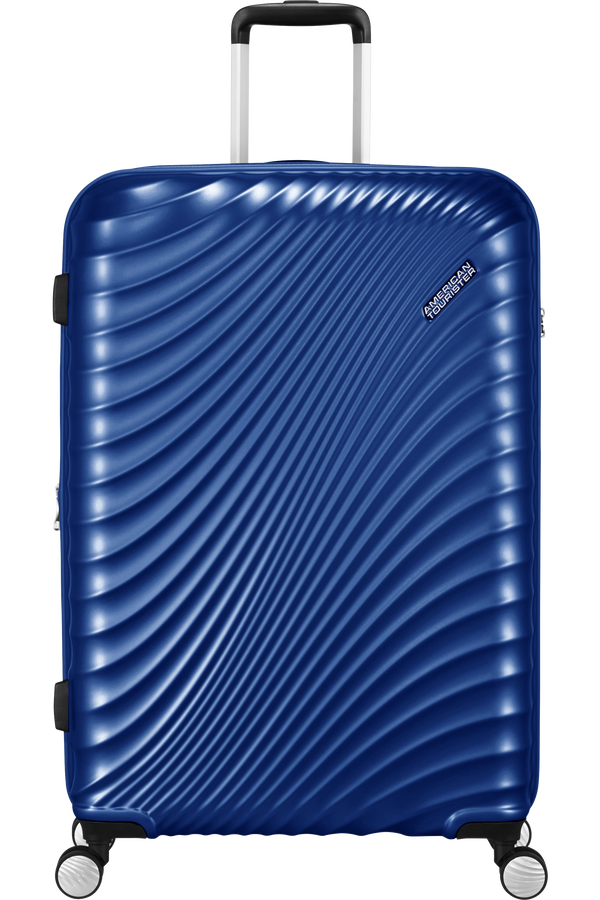 American Tourister Jetglam Spinner 77cm  Kovová modrá