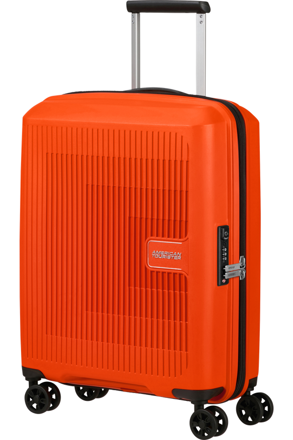American Tourister Aerostep Spinner 55/20 Exp Tsa 55cm  Žiariv&aacute; oranžov&aacute;