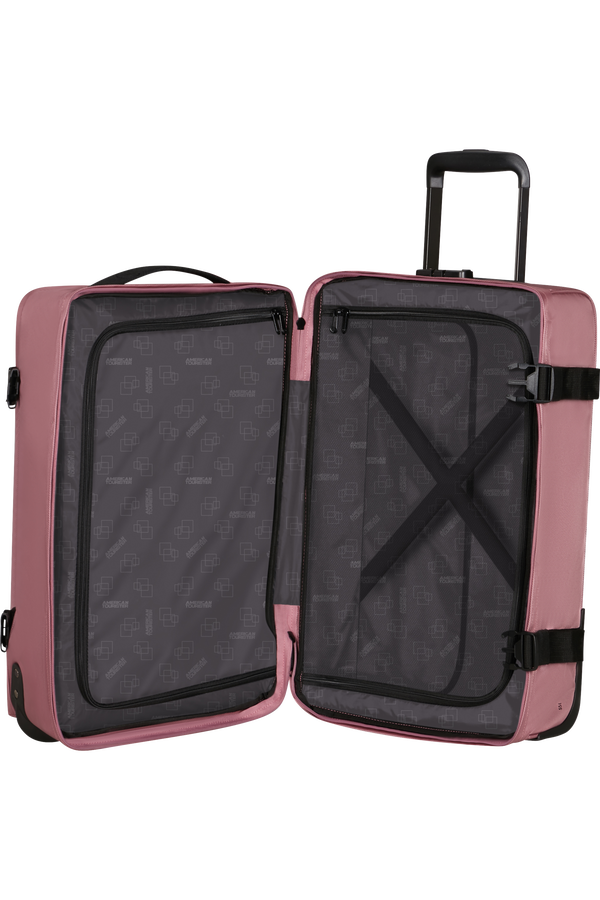 American Tourister Urban Track Duffle with Wheels S  Lilas Pink American Tourister Urban Track Duffle with Wheels S  Lilas Pink