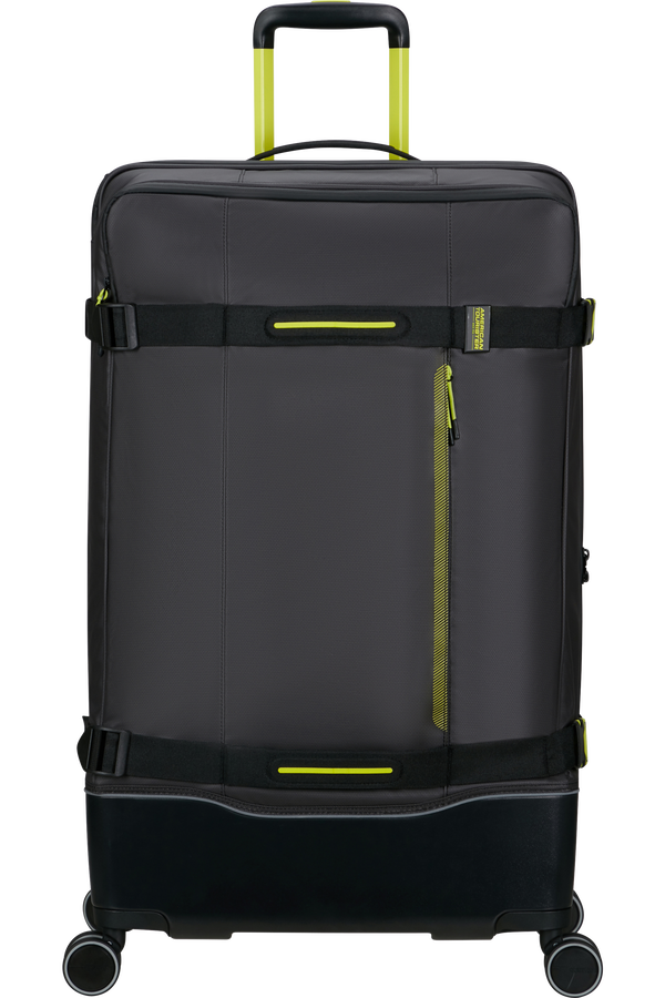 American Tourister Urban Track Spinner L TSA Coated 79cm  Black/Lime