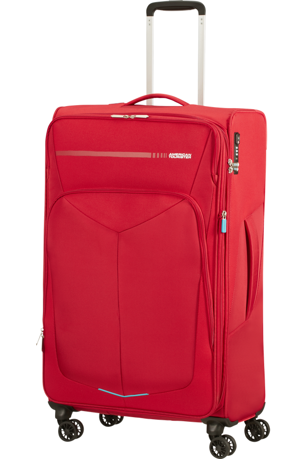 American Tourister Summerfunk Spinner Exp TSA 79cm  Červená
