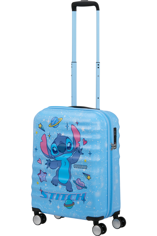 Disney Wavebreaker 55cm Kab&iacute;nov&aacute; batožina | American Tourister Disney Wavebreaker Spinner TSA Disney Fl 55cm  Stitch Universe