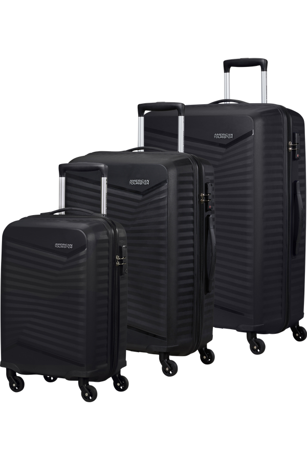 American Tourister Jetdriver 2.0 3 PC SET A  Čierna