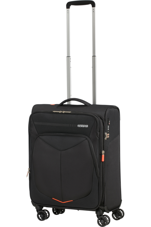 American Tourister Summerfunk Spinner Exp TSA 55cm  Čierna