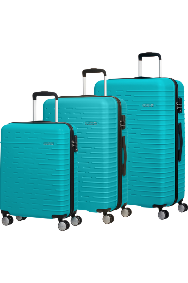 American Tourister Hyperdash 3 PC Set A  Akvamarínová tyrkysová