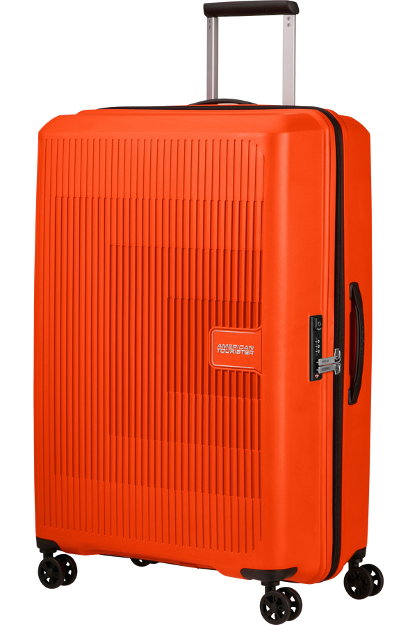 American Tourister Aerostep Spinner 77/28 Exp Tsa 77cm  Žiariv&aacute; oranžov&aacute;