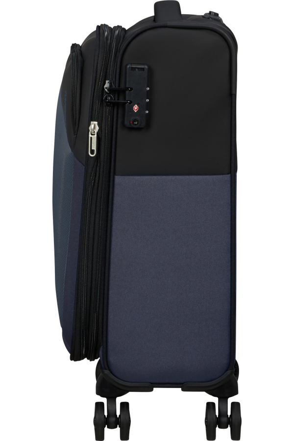 American Tourister Daring Dash Spinner Expandable TSA S  Čierna/sivá American Tourister Daring Dash Spinner Expandable TSA S  Čierna/sivá