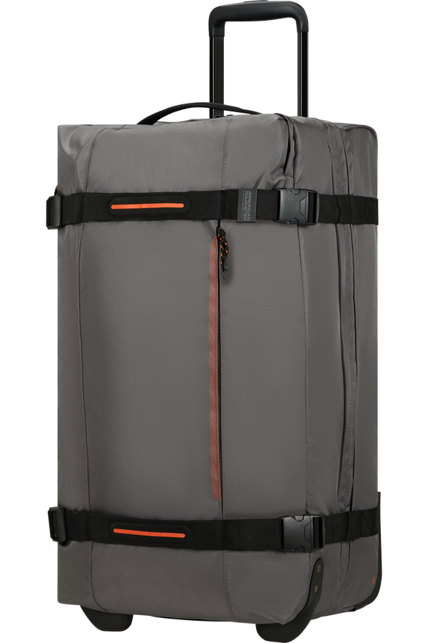 American Tourister Urban Track Duffle with Wheels M  Tmavosivá
