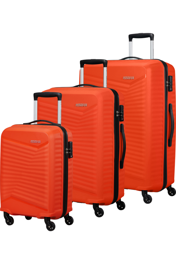 American Tourister Jetdriver 2.0 3 PC SET A  Ohniv&aacute; oranžov&aacute;