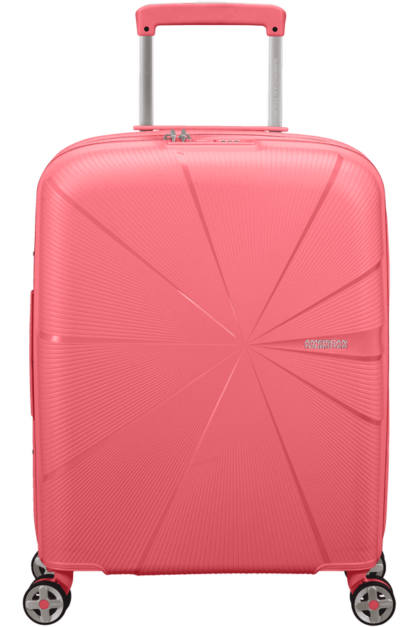 American Tourister Starvibe Spinner Expandable TSA 55cm  Sun Kissed Coral
