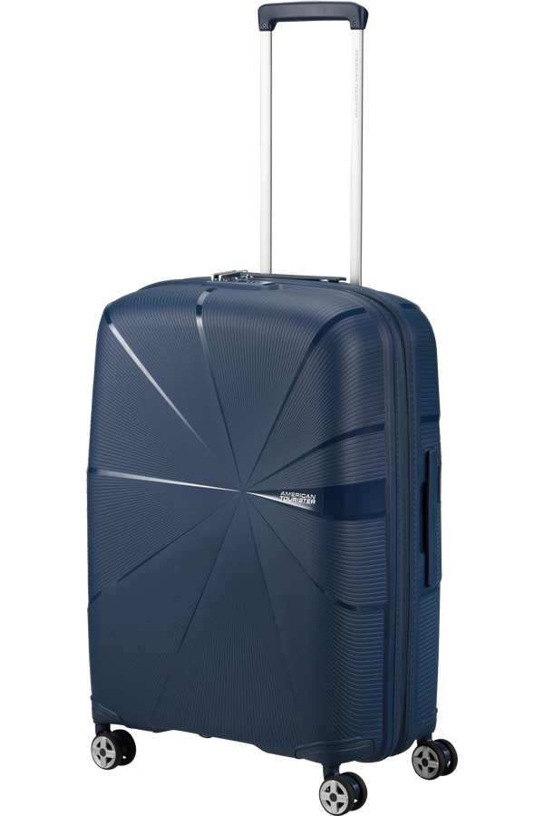 American Tourister Starvibe Spinner Expandable TSA 67cm Námornícka American Tourister Starvibe Spinner Expandable TSA 67cm Námornícka
