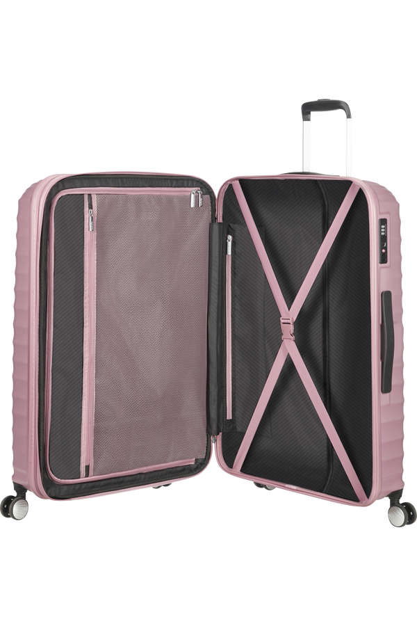 American Tourister Jetglam Spinner 77cm  Kovov&aacute; ružov&aacute;
