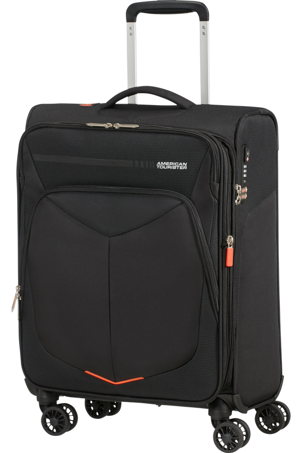 American Tourister Summerfunk Spinner Exp TSA 55cm  Čierna
