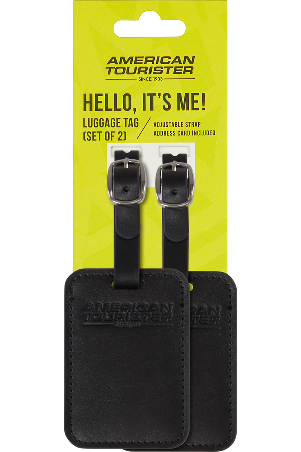 American Tourister American Tourist. Ta Luggage Tag X2  Čierna