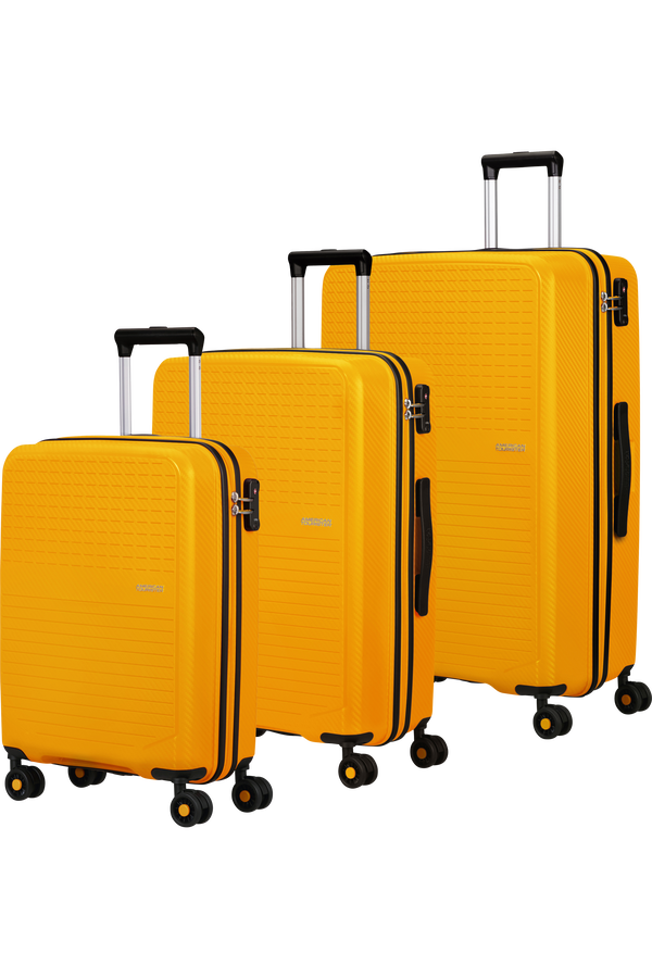 American Tourister Summer Hit Luggage set - 3 Pieces  Zlatá žltá