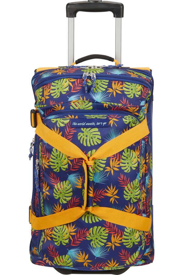 American Tourister Alltrail Duffle with Wheels 55cm  Tropical Leaves