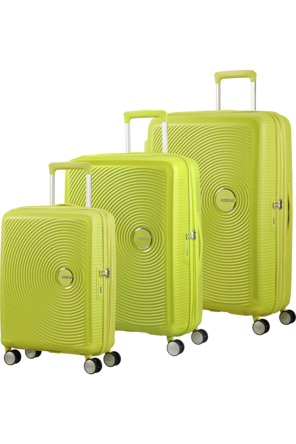 American Tourister Soundbox 3 PC Set A  Tropick&aacute; limetov&aacute;