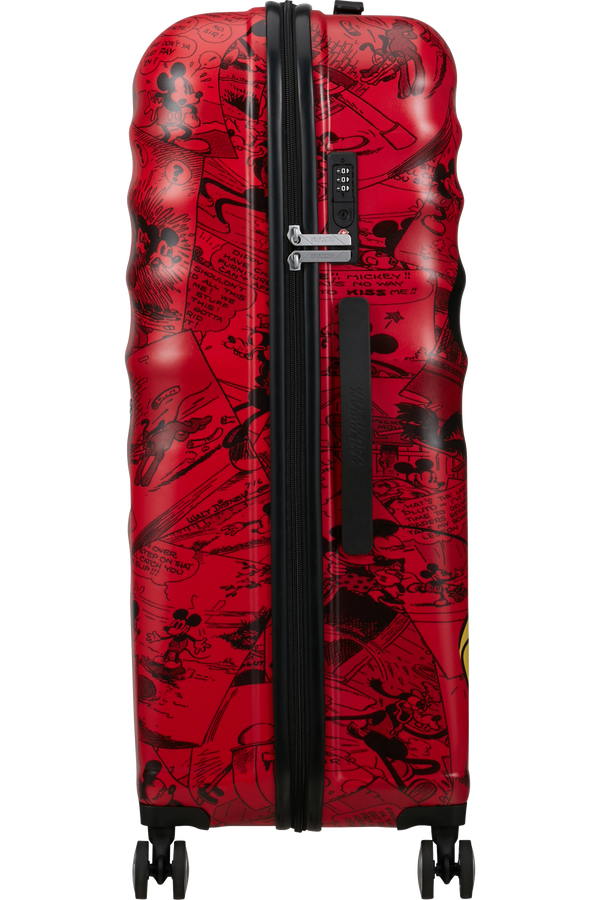 American Tourister Disney Wavebreaker Spinner TSA Disney Fl 77cm  Červený komiks myšiaka Mickeyho American Tourister Disney Wavebreaker Spinner TSA Disney Fl 77cm  Červený komiks myšiaka Mickeyho
