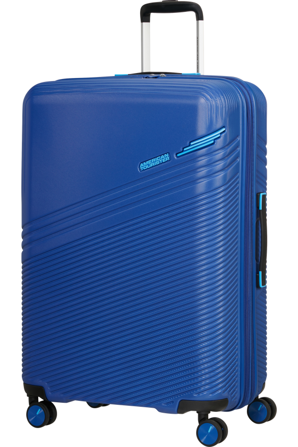 American Tourister Triple Trace Spinner TSA Expandable 76cm  Námornícka/modrá