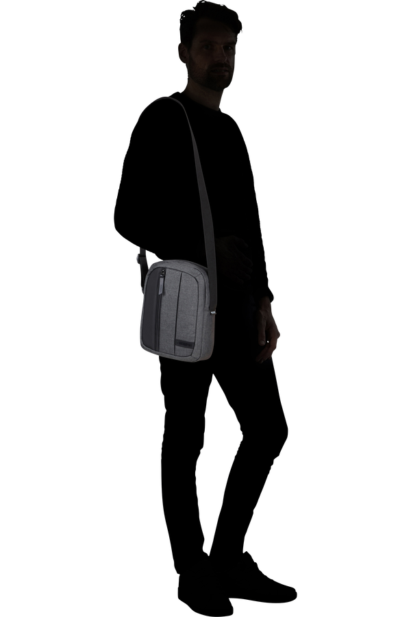 American Tourister Streethero Cross-Over  Grey Melange American Tourister Streethero Cross-Over  Grey Melange