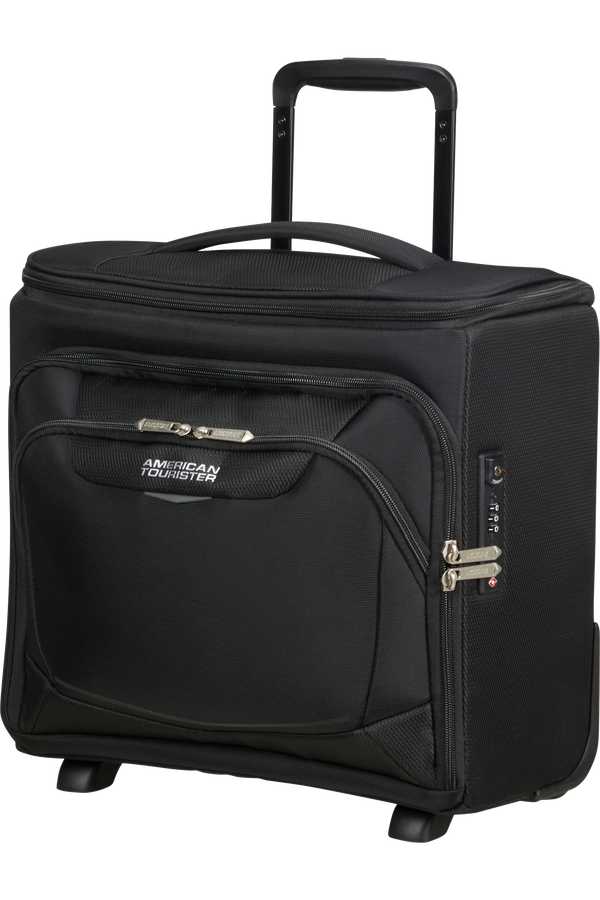 American Tourister SummerRide Upright Underseater Expandable Tsa Čierna American Tourister SummerRide Upright Underseater Expandable Tsa Čierna