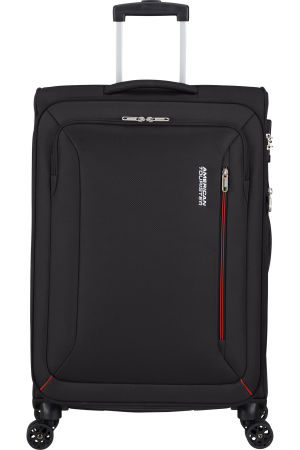 American Tourister Hyperspeed Spinner TSA EXP 68cm  S&yacute;ta čierna