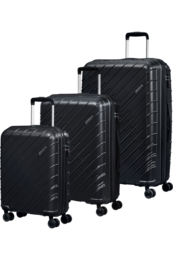 American Tourister Speedstar 3 PC SET A  Čierna