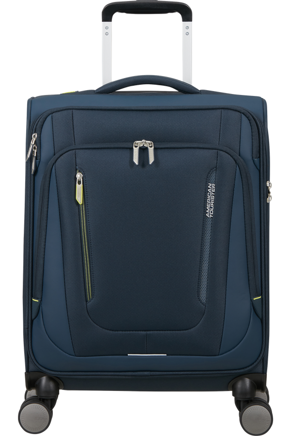 American Tourister Wanderlite Spinner TSA S  Tmavá námornícka