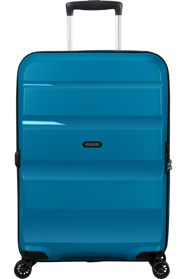 American Tourister Bon Air Dlx Spinner TSA Expandable 66cm  Modr&yacute; pr&iacute;stav