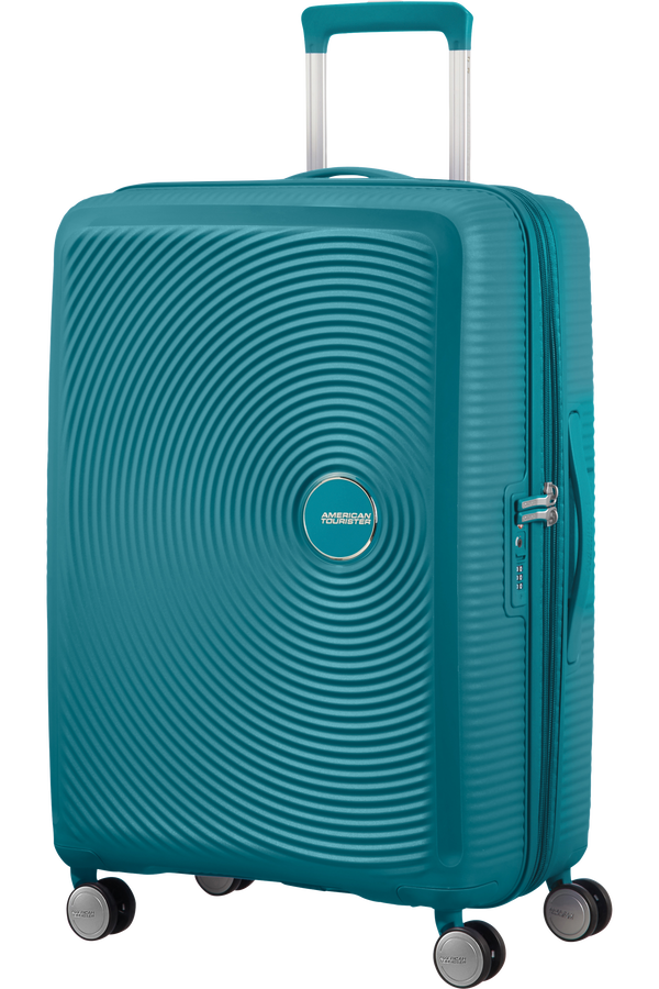American Tourister Soundbox Spinner Expandable 67cm  Jadeitová zelená American Tourister Soundbox Spinner Expandable 67cm  Jadeitová zelená