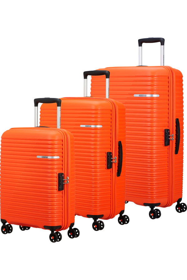American Tourister Liftoff 3 PC Set A  &Scaron;ťavnat&aacute; oranžov&aacute;