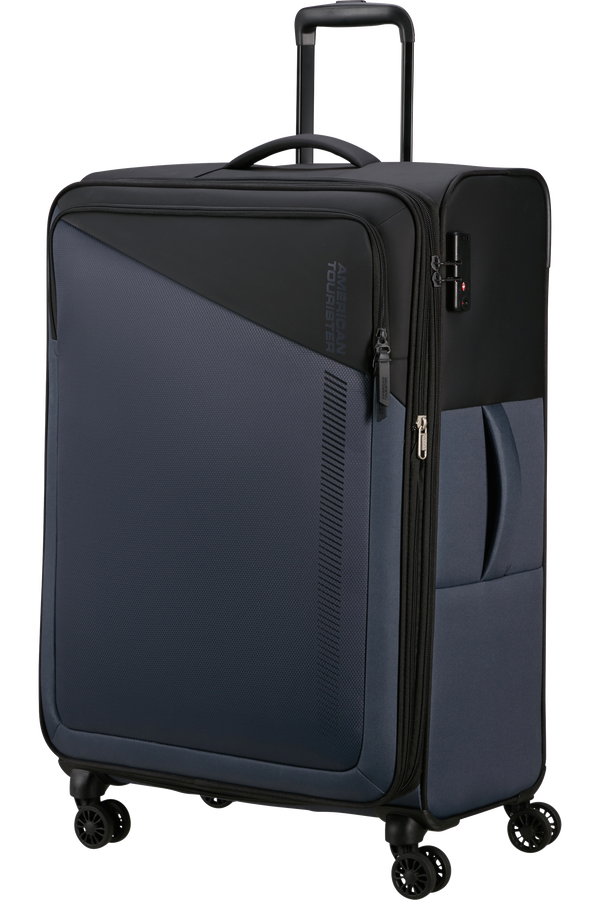 American Tourister Daring Dash Spinner Expandable TSA L  Čierna/sivá