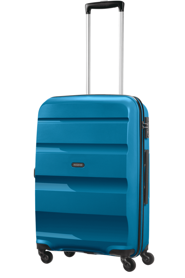 American Tourister Bon Air 4-wheel 66cm medium Spinner suitcase Seaport Blue American Tourister Bon Air 4-wheel 66cm medium Spinner suitcase Seaport Blue