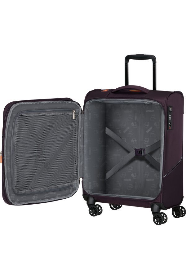 American Tourister SummerRide Spinner S EXP TSA 55cm  Dark Plum American Tourister SummerRide Spinner S EXP TSA 55cm  Dark Plum