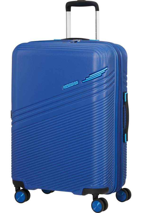 American Tourister Triple Trace Spinner TSA Expandable 67cm  Námornícka/modrá