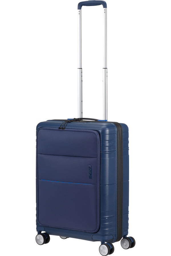 American Tourister Hello Cabin Spinner TSA 55cm  Skutočná námornícka American Tourister Hello Cabin Spinner TSA 55cm  Skutočná námornícka