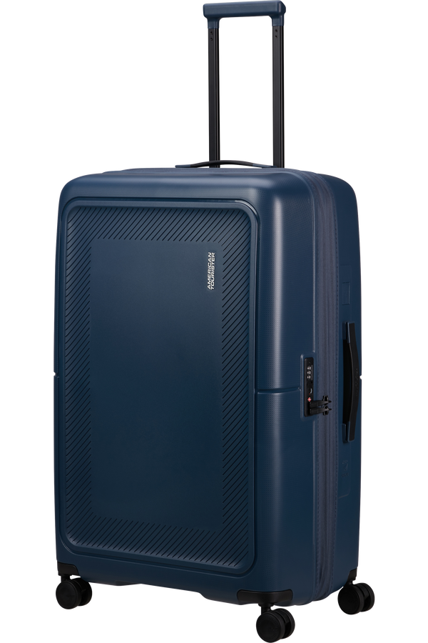 American Tourister DashPop Spinner Expandable TSA 77cm Polnočn&aacute; modr&aacute;