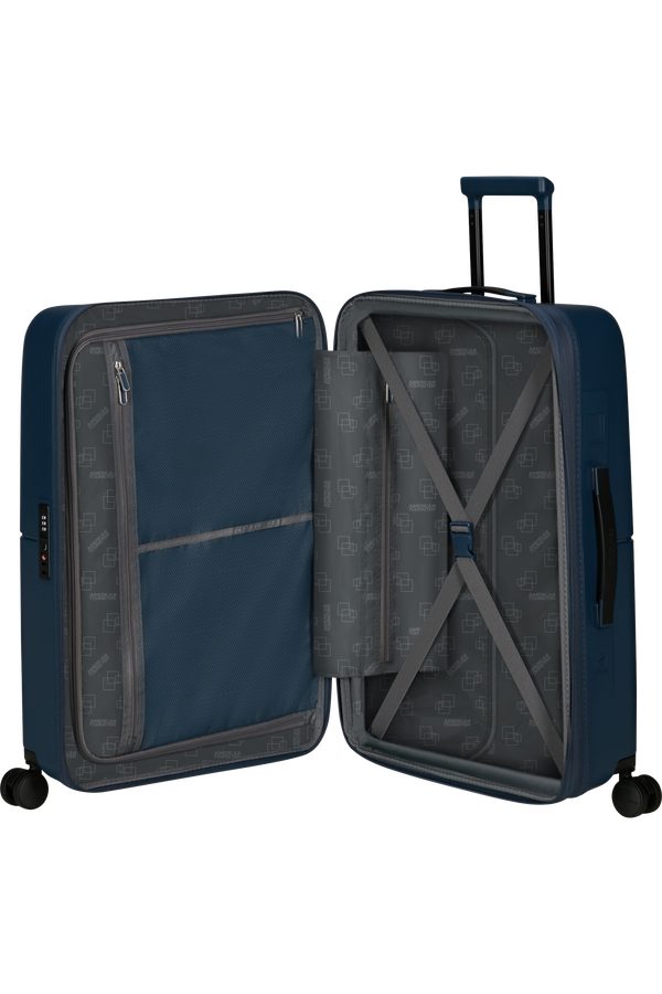 American Tourister DashPop Spinner Expandable TSA 67cm Polnočn&aacute; modr&aacute;
