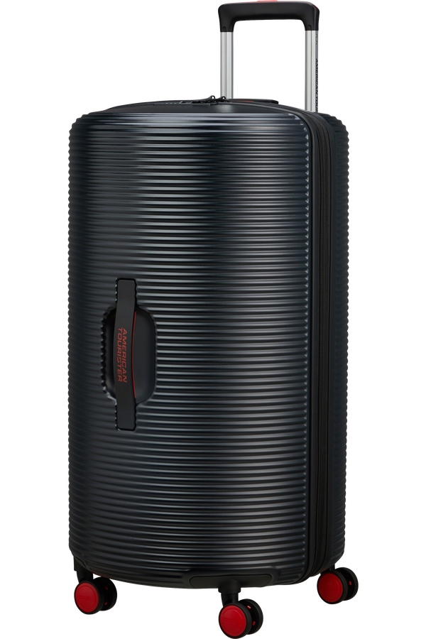 American Tourister Rollio Spinner 75cm  Čierna/červená
