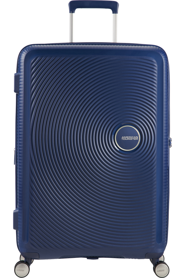 American Tourister Soundbox Spinner Expandable 67cm Midnight Navy
