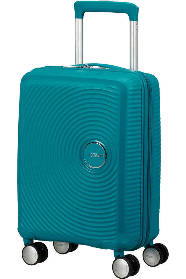 American Tourister Soundbox Mini Spinner 47cm  Deep Teal American Tourister Soundbox Mini Spinner 47cm  Deep Teal