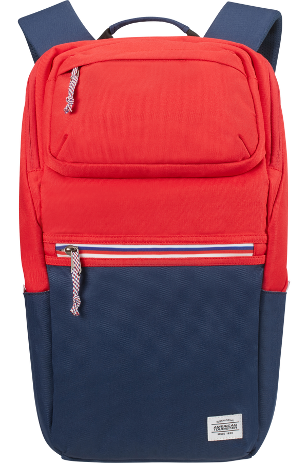 American Tourister Upbeat Laptop Backpack Zip 15.6'  Modrá/červená