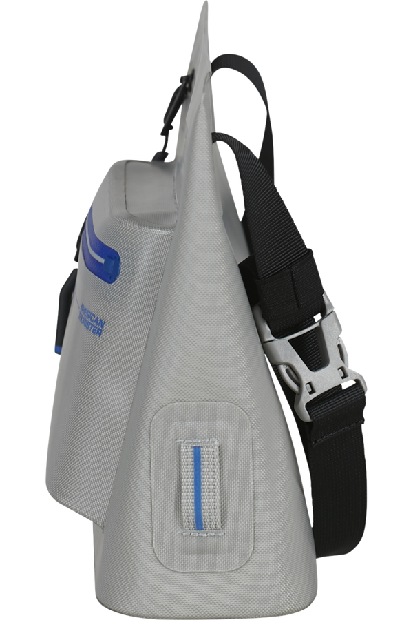 Colourdry M Ta&scaron;ka cez rameno | American Tourister Colourdry Shoulder Bag M  Glacial Silver