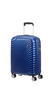 American Tourister Jetglam Spinner 55cm  Kovov&aacute; modr&aacute;