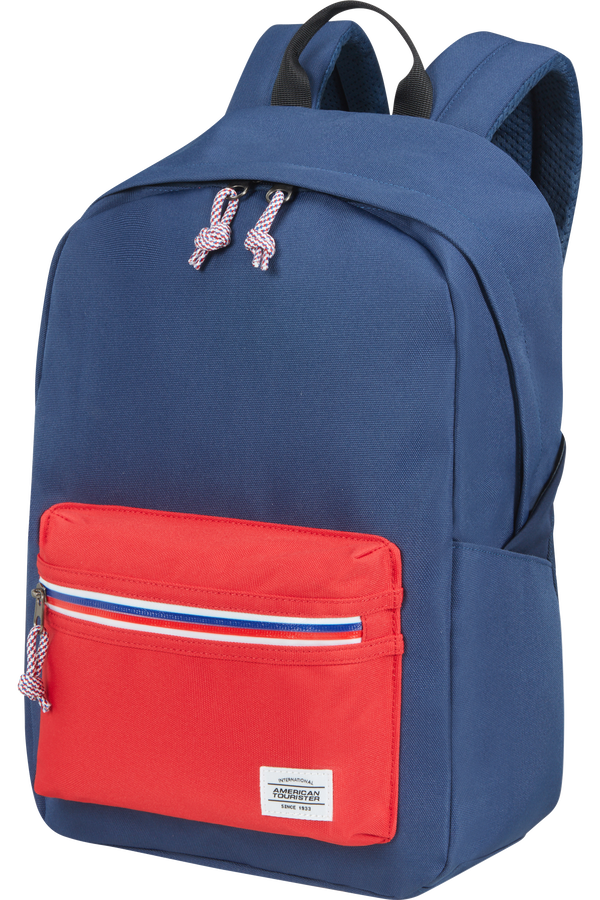 American Tourister Upbeat Backpack ZIP  Námornícka/červená