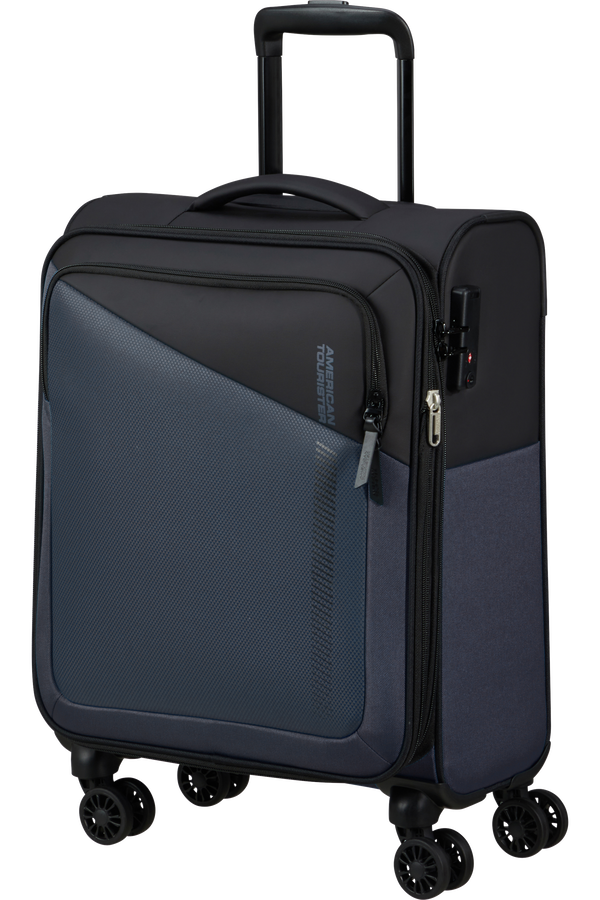 American Tourister Daring Dash Spinner Expandable TSA S  Čierna/siv&aacute;