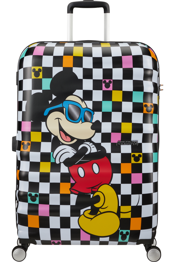 American Tourister Disney Spinner 77cm Mickey Check