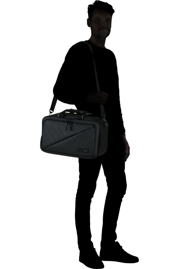 American Tourister Take2cabin 3-Way Boarding Bag Prime  Čierna