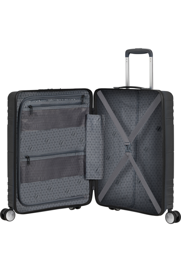 American Tourister Hello Cabin Spinner TSA 55cm  Ónyxová čierna